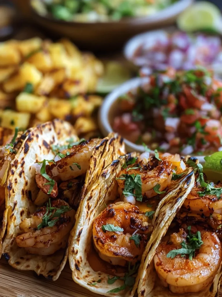 Grilled Shrimp Taco Feast First Image
