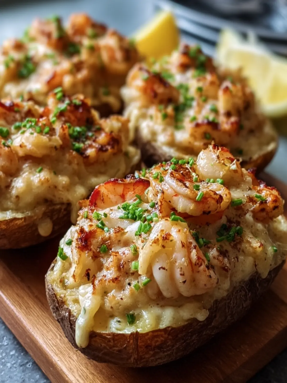 Seafood Stuffed Twice-Baked Potatoes First Image