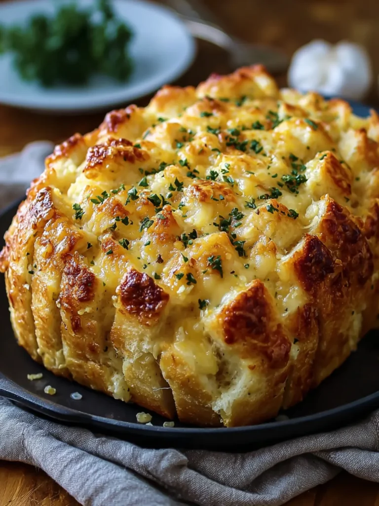 Cheesy Garlic Pull-Apart Bread First Image