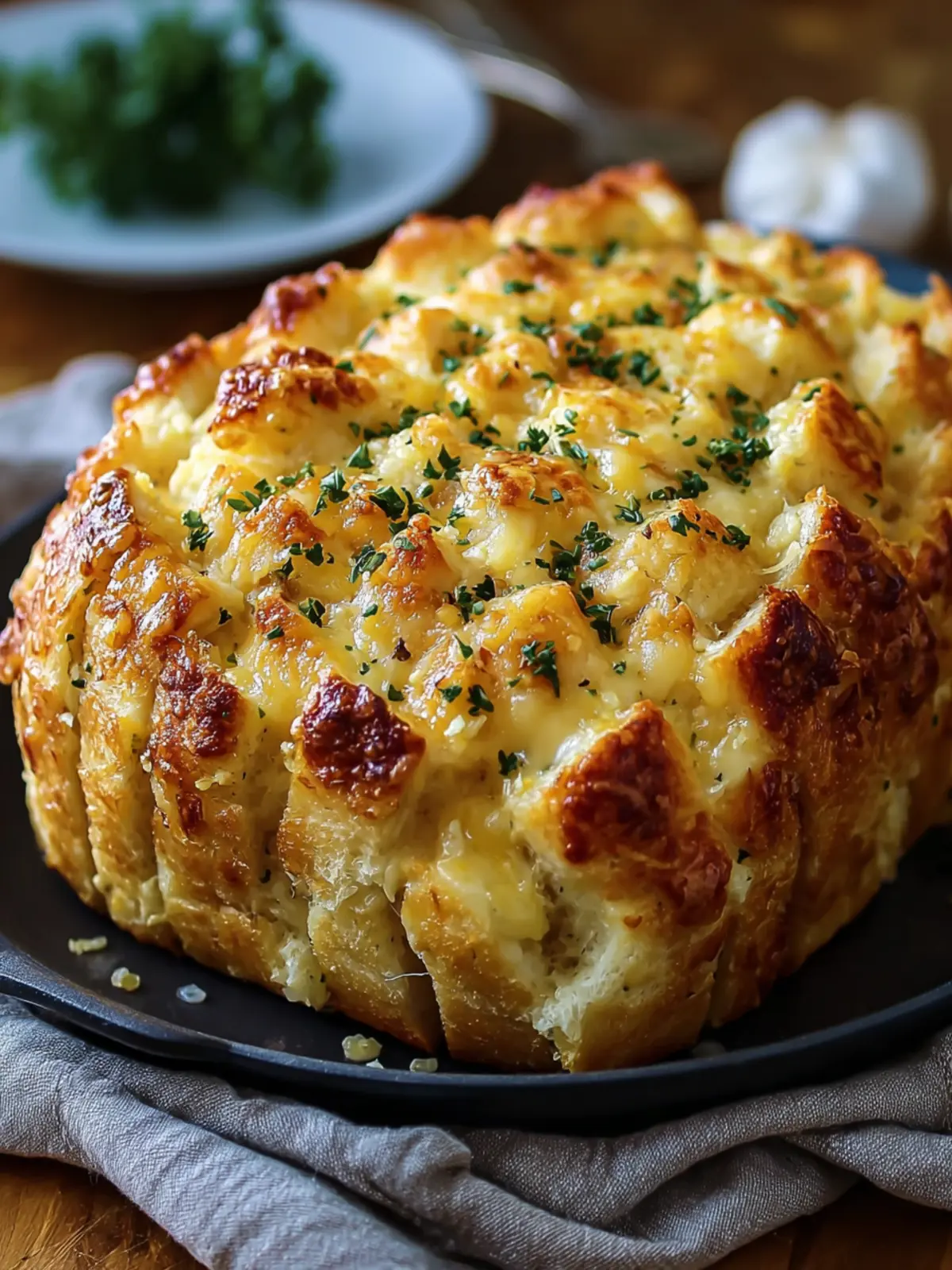 Cheesy Garlic Pull-Apart Bread First Image