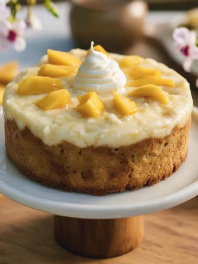 Homemade Mango Cake Delight First Image
