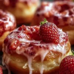 Strawberry Glazed Doughnut Delights First Image