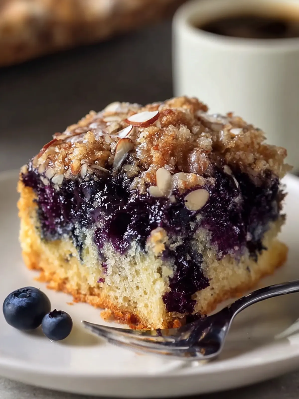 Blueberry Almond Coffee Cake First Image