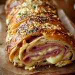 Savory Ham and Cheese Roll First Image