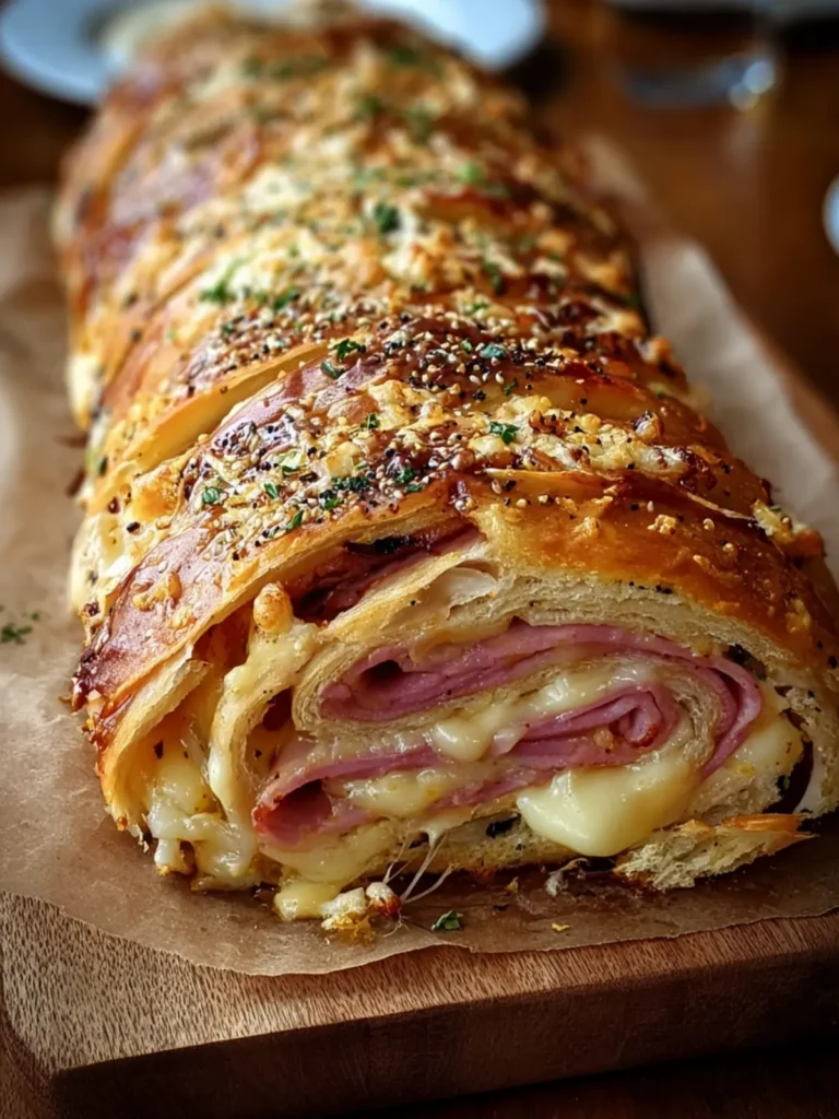Savory Ham and Cheese Roll First Image