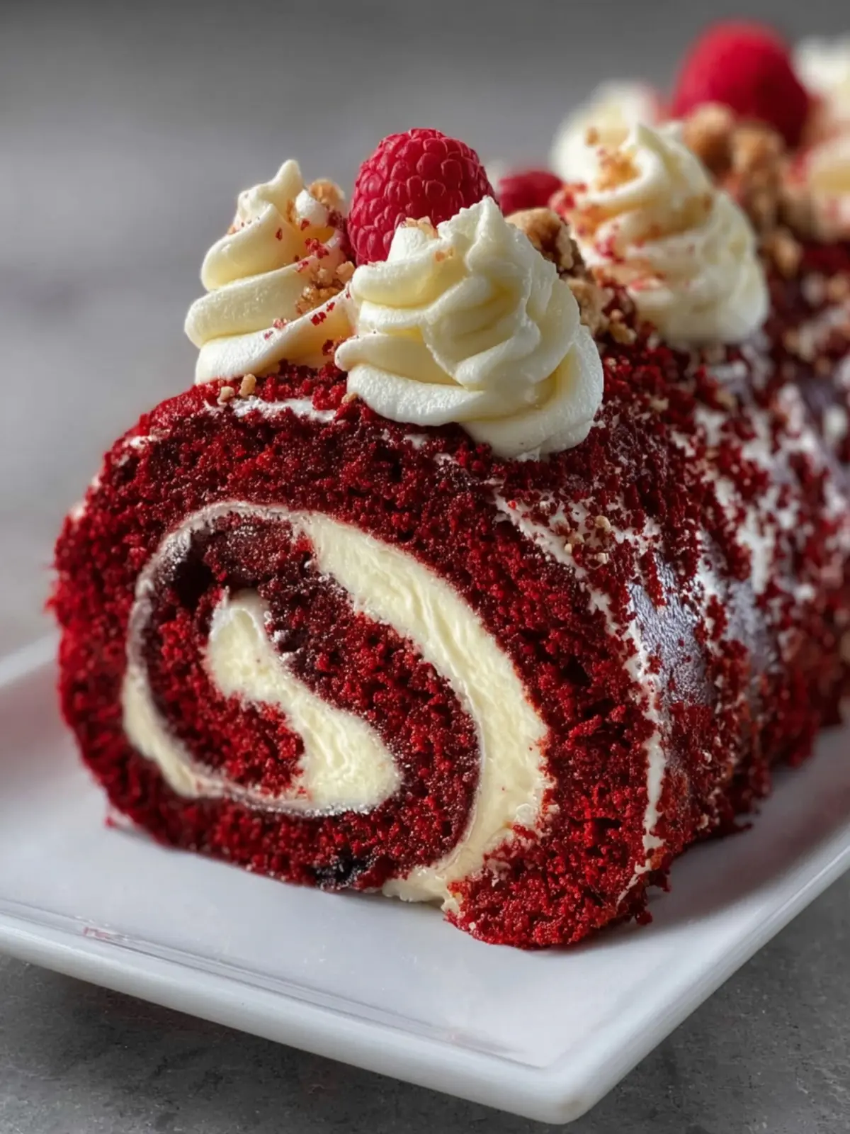 Red Velvet Cake Roll Delight First Image