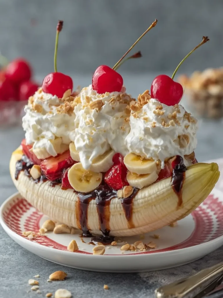 Classic Banana Split Dessert First Image