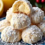 Bright & Buttery Lemon Cream Snowball Cookies First Image