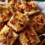 Savory Bacon Cheese Crackers First Image