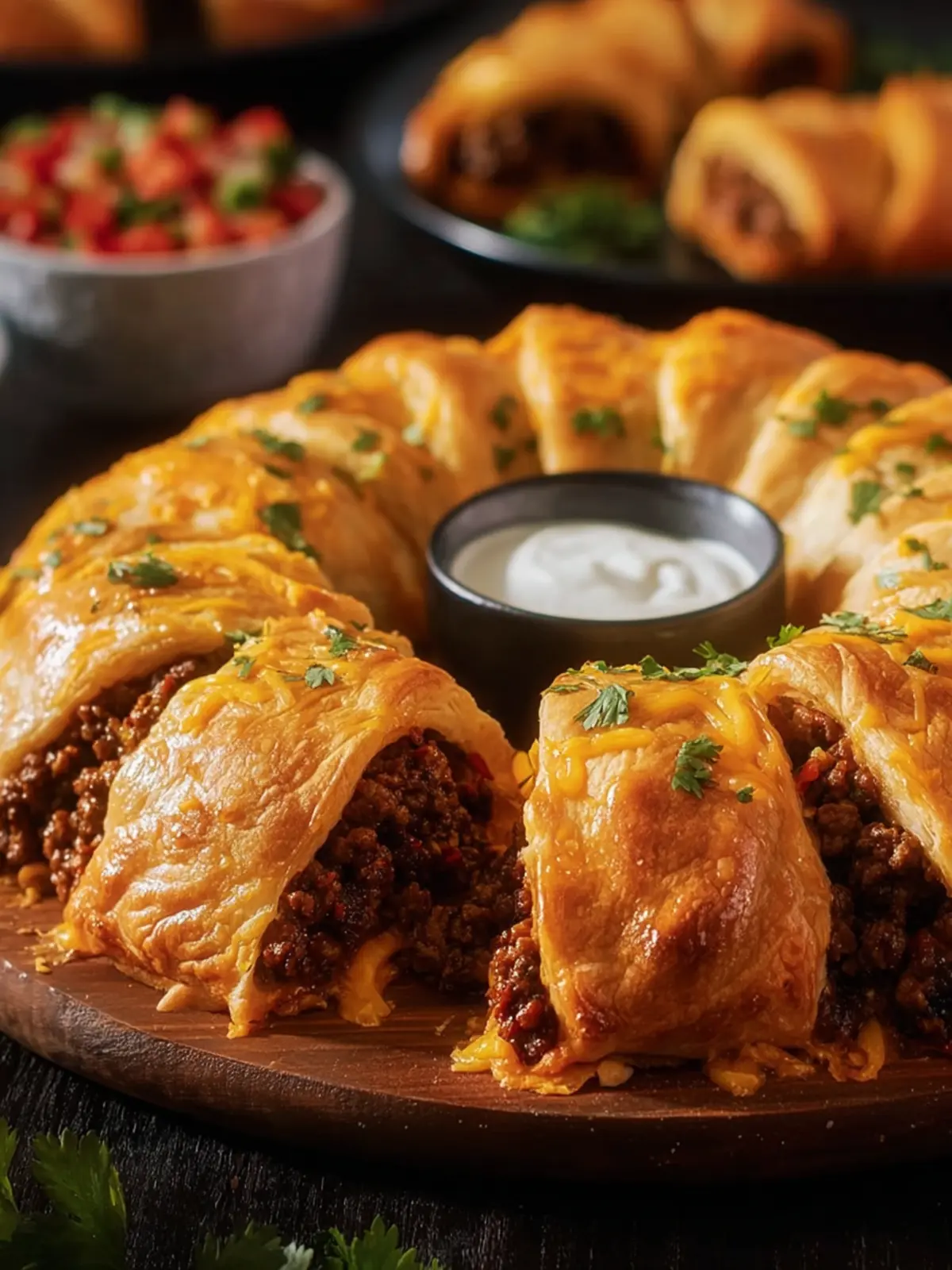 Mexican Beef Crescent Ring First Image
