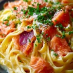 Smoked Salmon Carbonara First Image