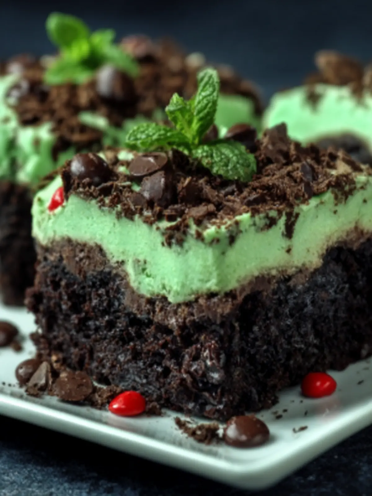 Mint-Chocolate Brownie Delight Recipe First Image