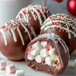 Indulge in Hot Chocolate Bombs with Marshmallows Today! First Image