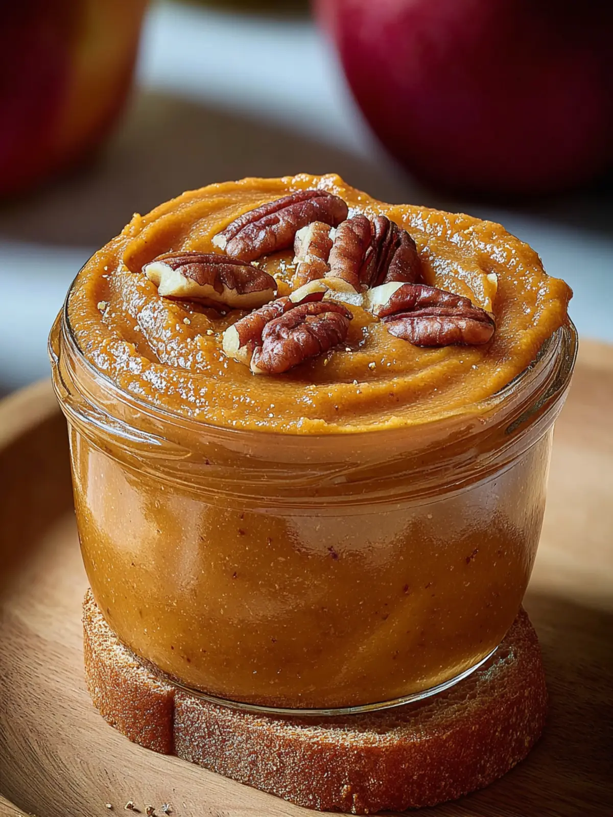 Cozy Pumpkin Butter with Apples and Pecans Recipe First Image