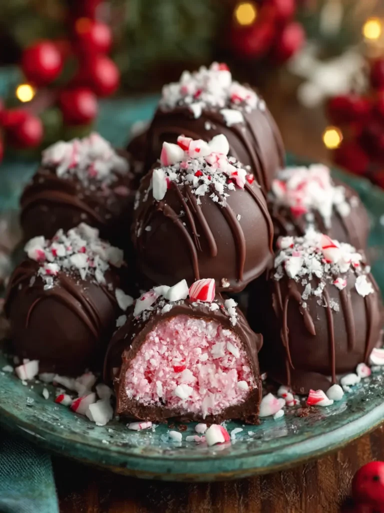 Chocolate Peppermint Truffle Treats First Image