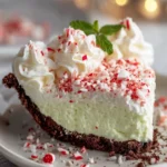 Frozen Peppermint Cream Pie First Image