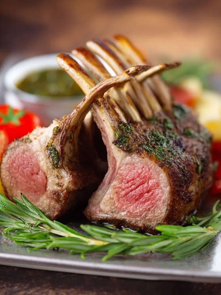 Roasted Rack Of Lamb First Image