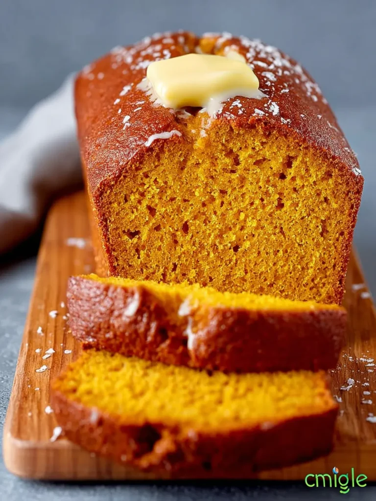 Easy Homemade Pumpkin Bread First Image