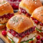 Cranberry Turkey Sliders First Image
