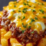 Cheeseburger French Fry Bake First Image