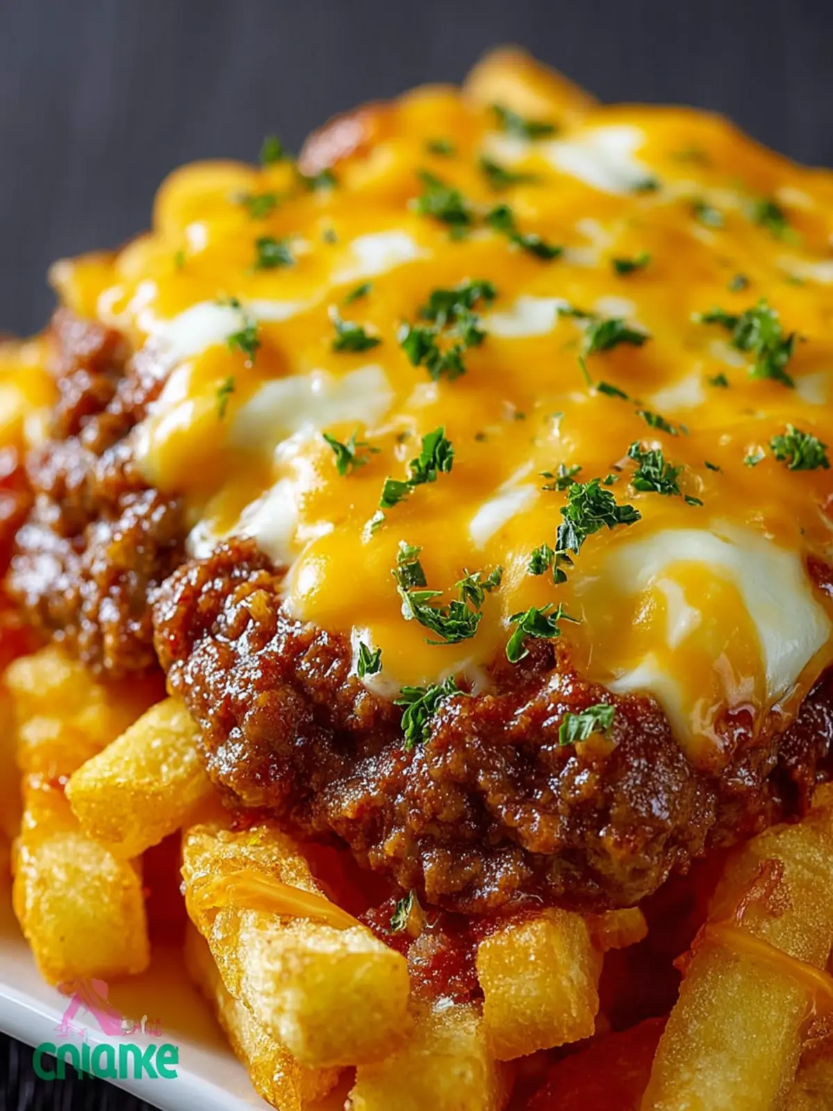 Cheeseburger French Fry Bake First Image