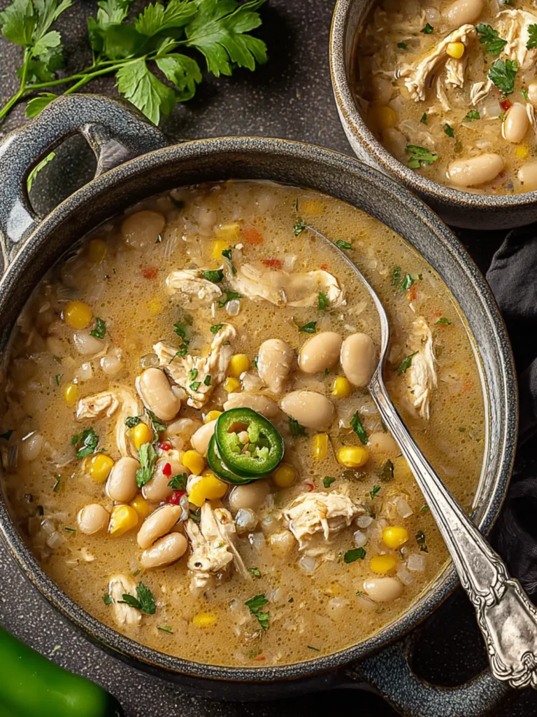 Easy White Chicken Chili: A Cozy Comfort Food Delight First Image