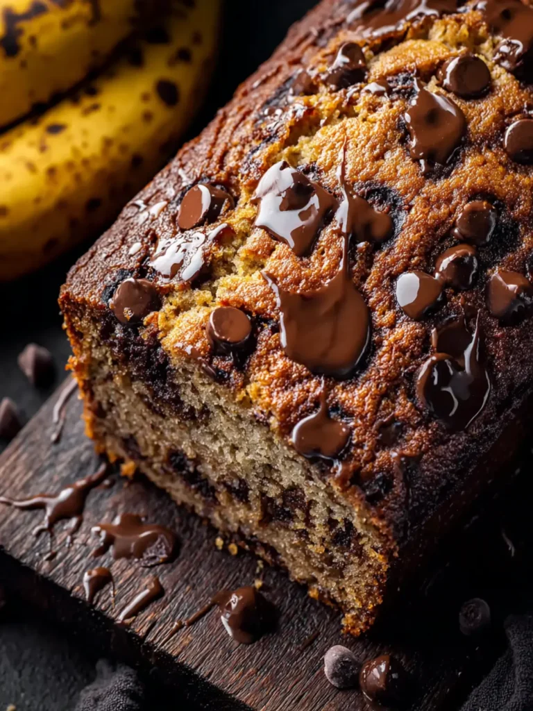 Miso Chocolate Chip Banana Bread First Image