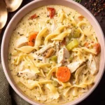 Creamy Chicken Noodle Soup First Image