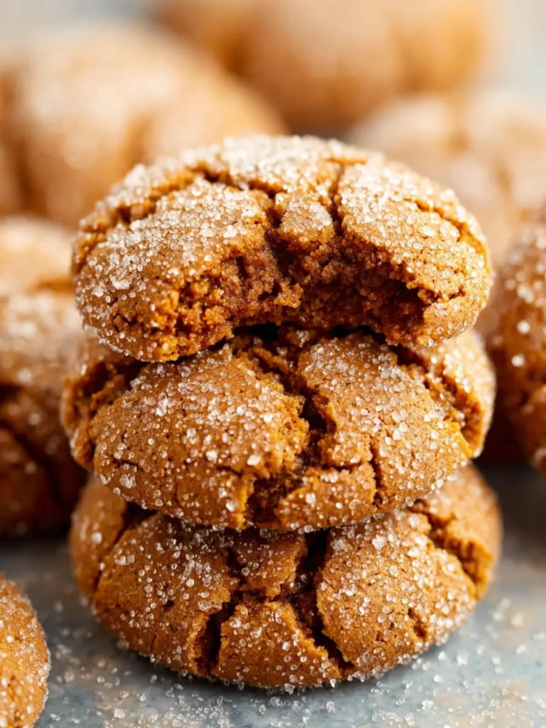 Gingersnap Cookies First Image