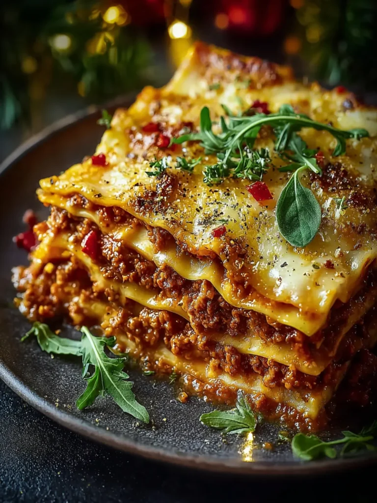 Christmas Eve Lasagna First Image