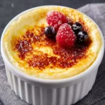 Keto Baked Egg Custard First Image