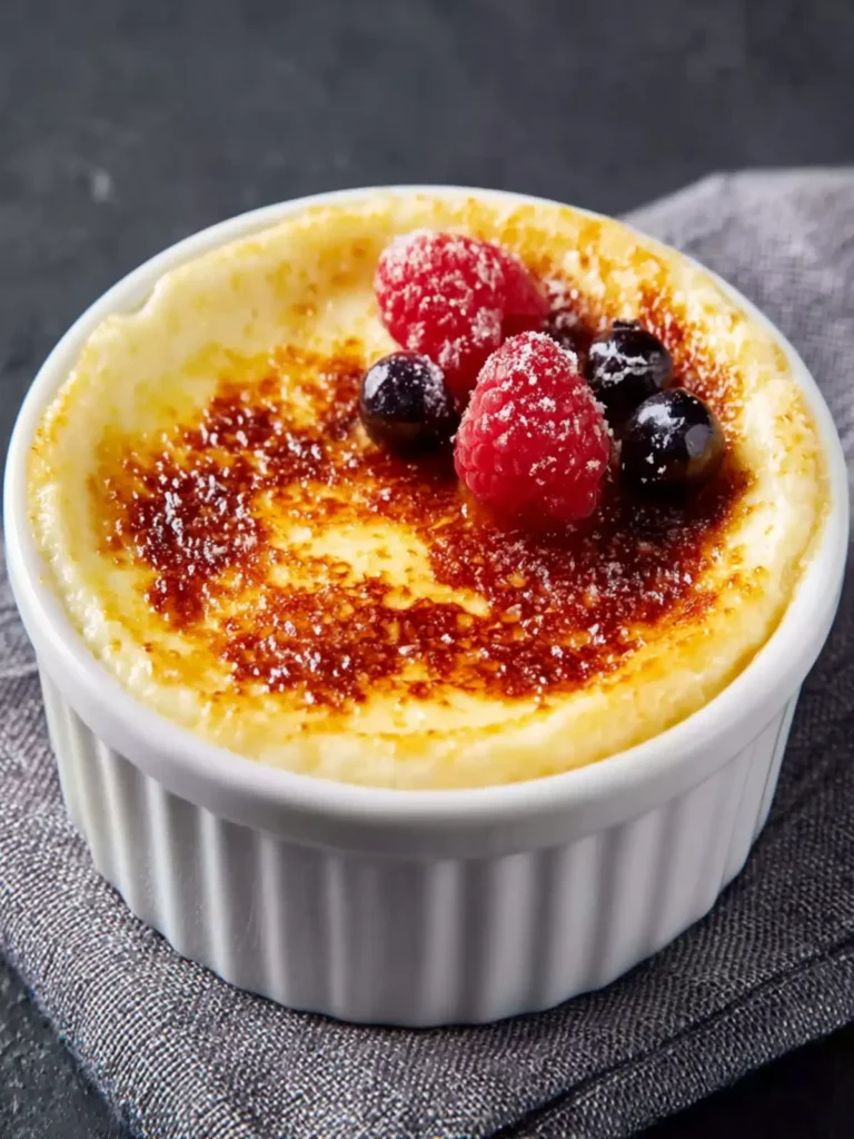 Keto Baked Egg Custard First Image