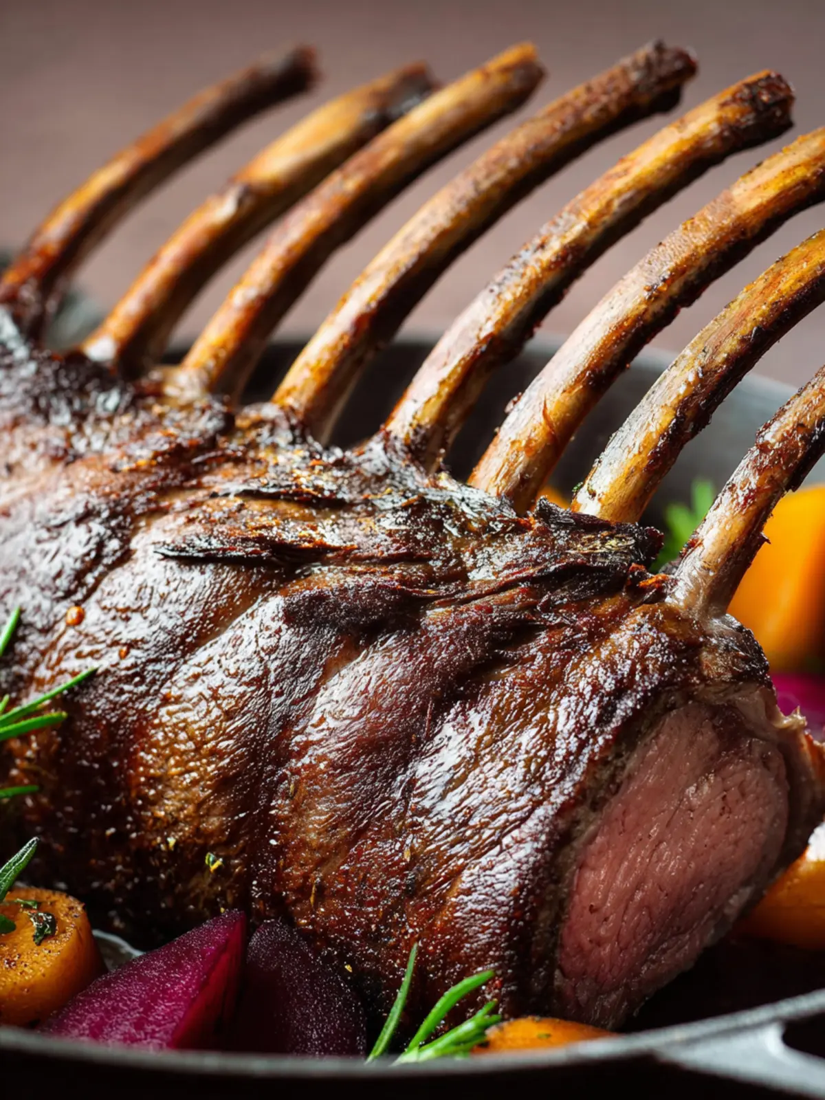 Roasted Rack of Venison First Image