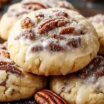 Frosted Butter Pecan Cookies First Image