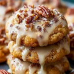 Frosted Butter Pecan Cookies First Image