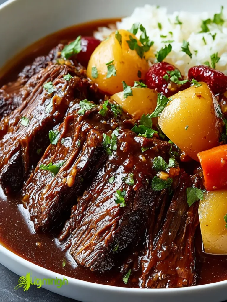 Korean Style Pot Roast First Image