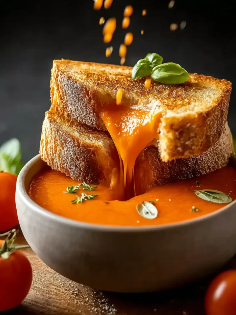 Easy Tomato Soup with Grilled Cheese Ideas: An Incredible Ultimate Recipe First Image