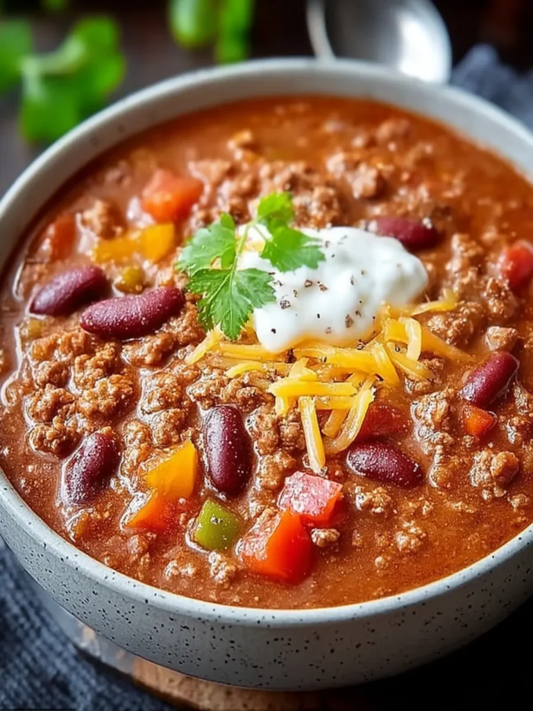 Cozy Up with High Protein Chili First Image