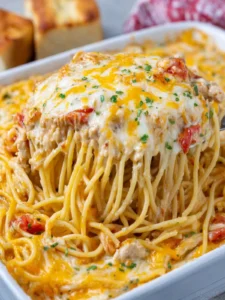 Baked Chicken Spaghetti First Image