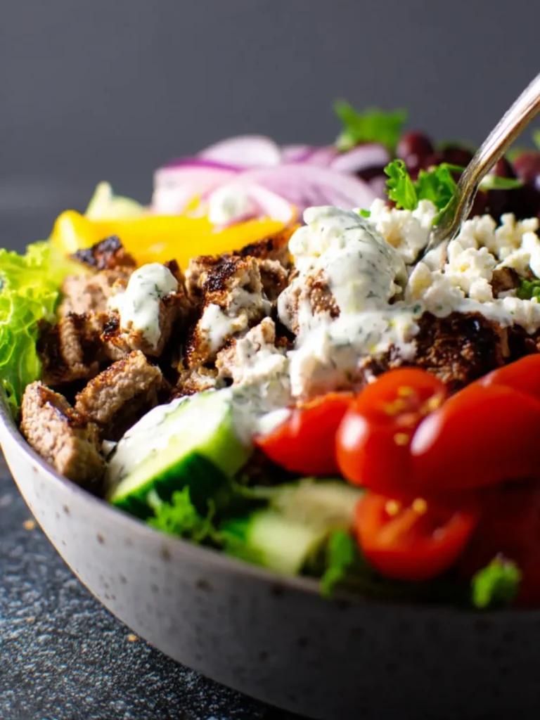 15-minute Greek Bowls (Gluten-free, Keto, Primal, GAPS, Low-carb) First Image