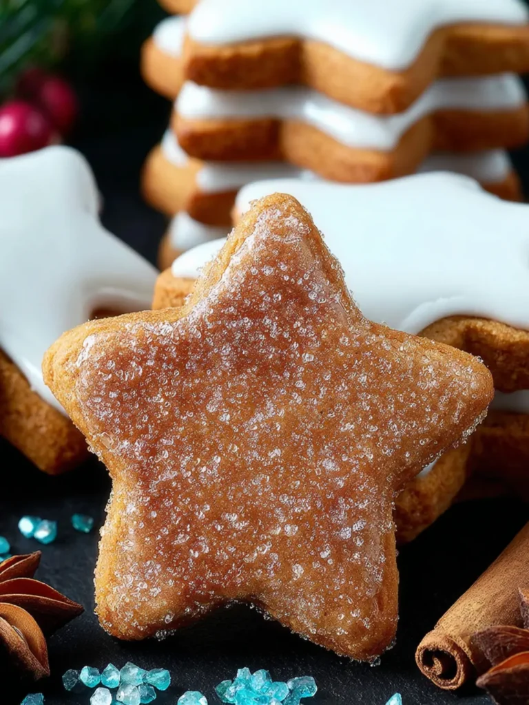 Star Gingerbread Cookies First Image