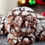 Chocolate Crinkle Cookies First Image