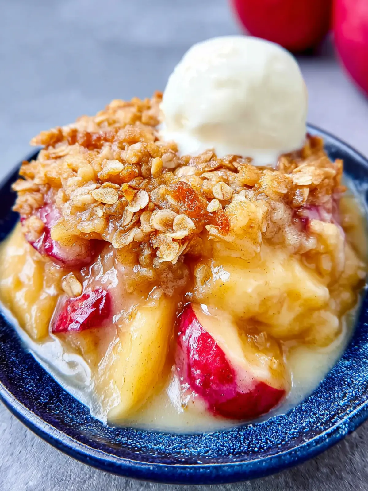 Sugar-Free Apple Crisp (Crunchy Topping) First Image