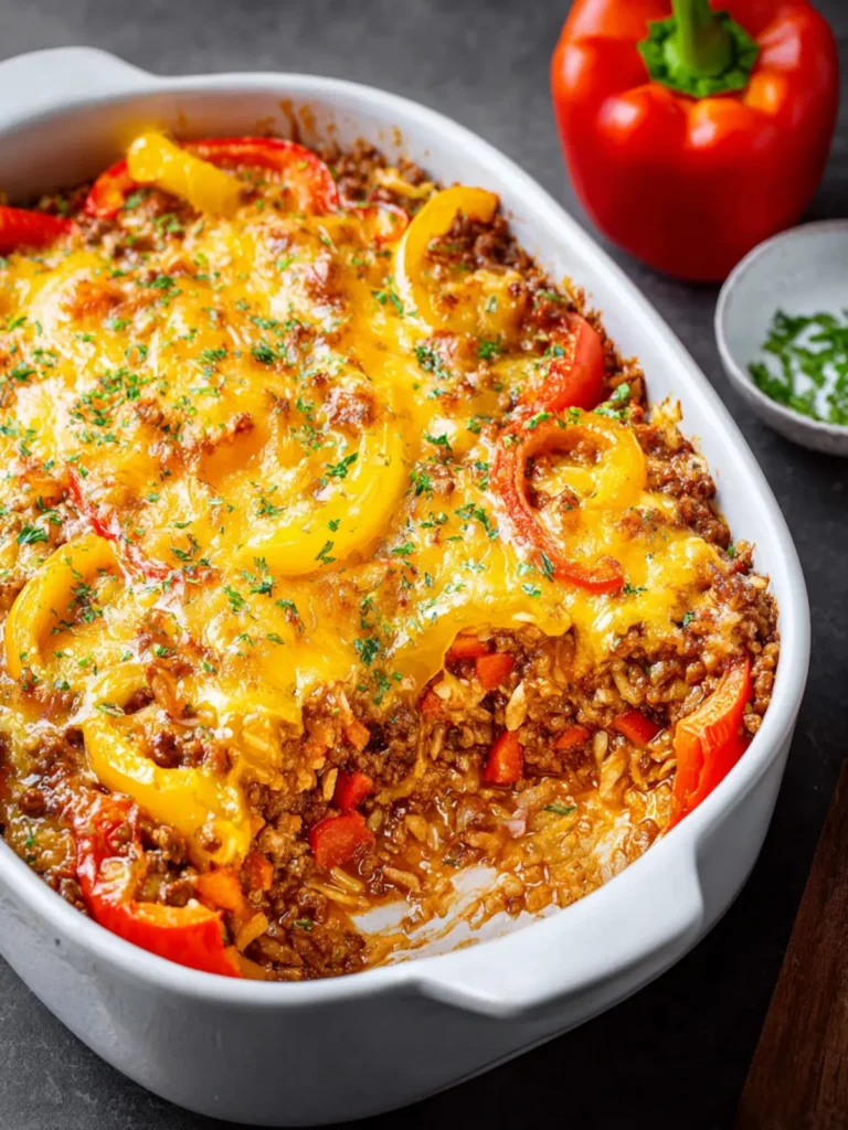 Stuffed Pepper Casserole First Image