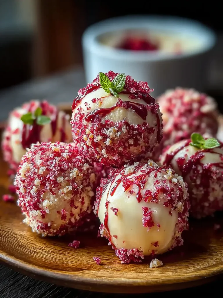 Strawberry Cheesecake Protein Balls: An Incredible Ultimate Recipe First Image