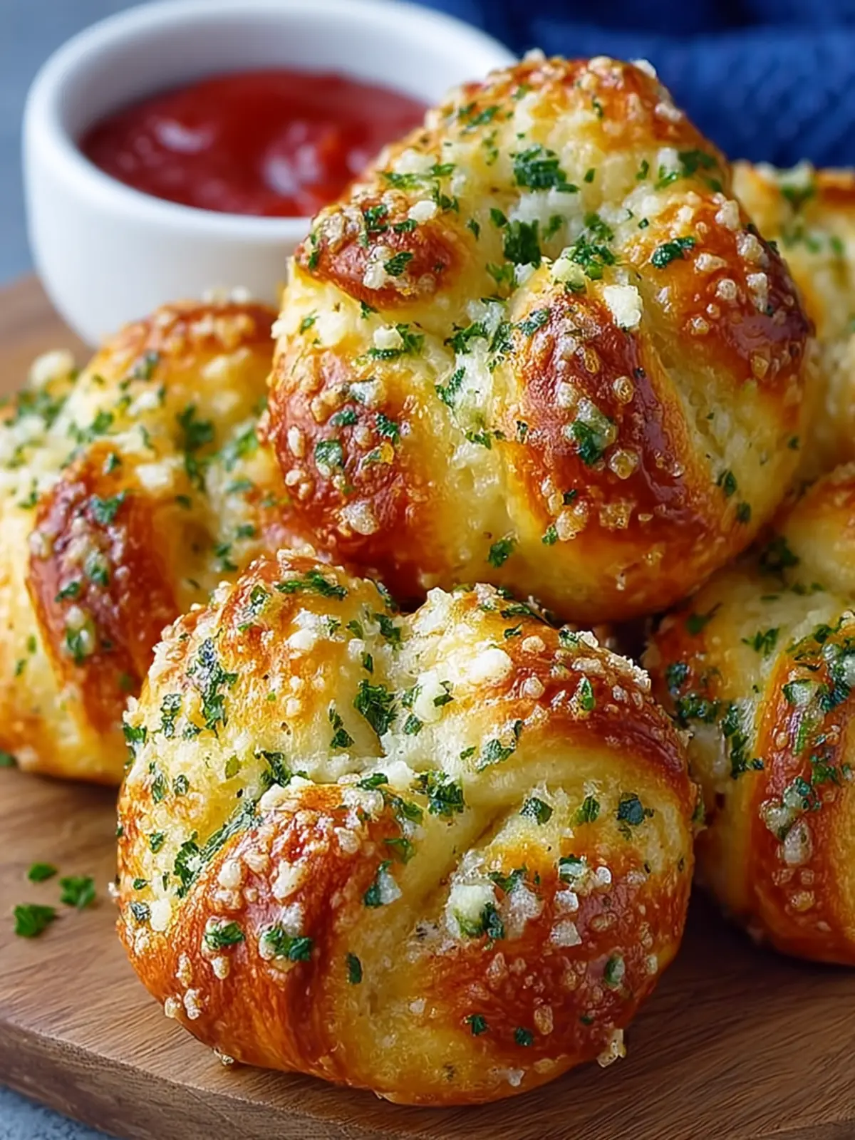 Easy Homemade Garlic Knots First Image