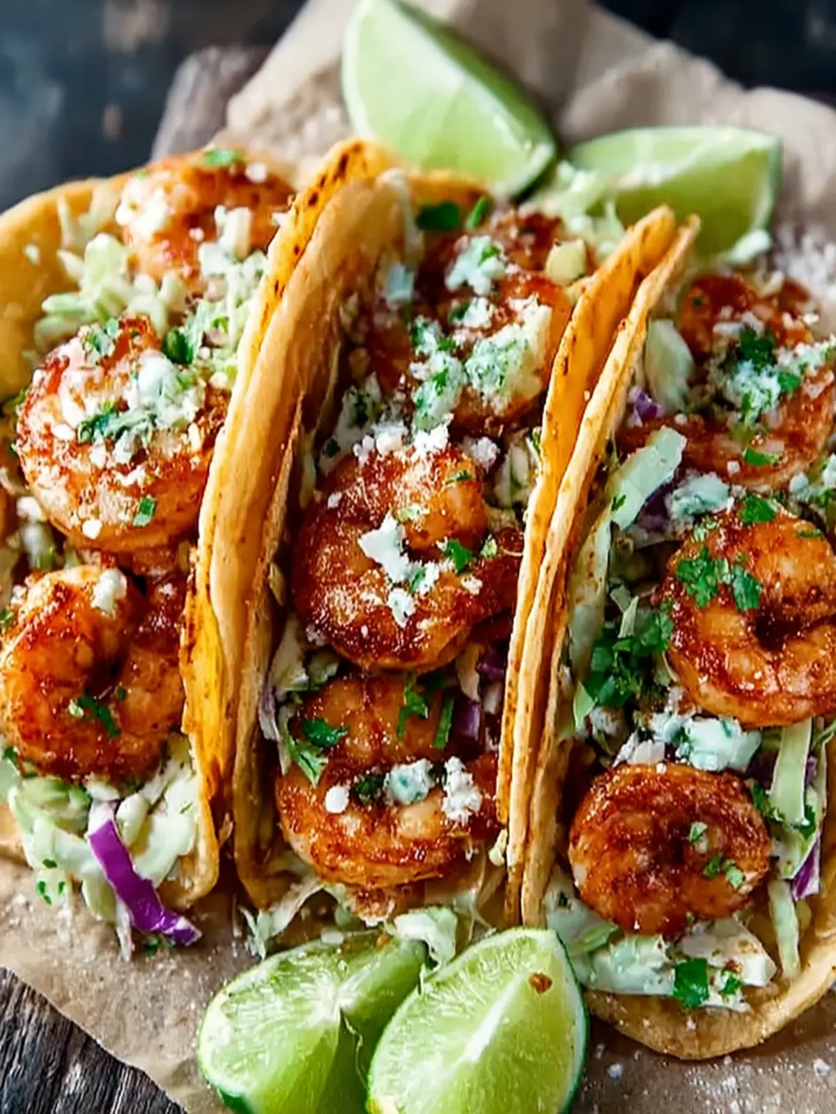 Spicy Shrimp Tacos First Image