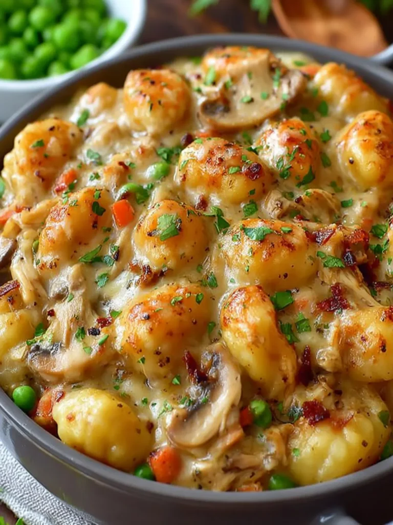 One Pot Gnocchi Chicken Pot Pie First Image