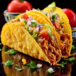 Crock Pot Chicken Tacos First Image