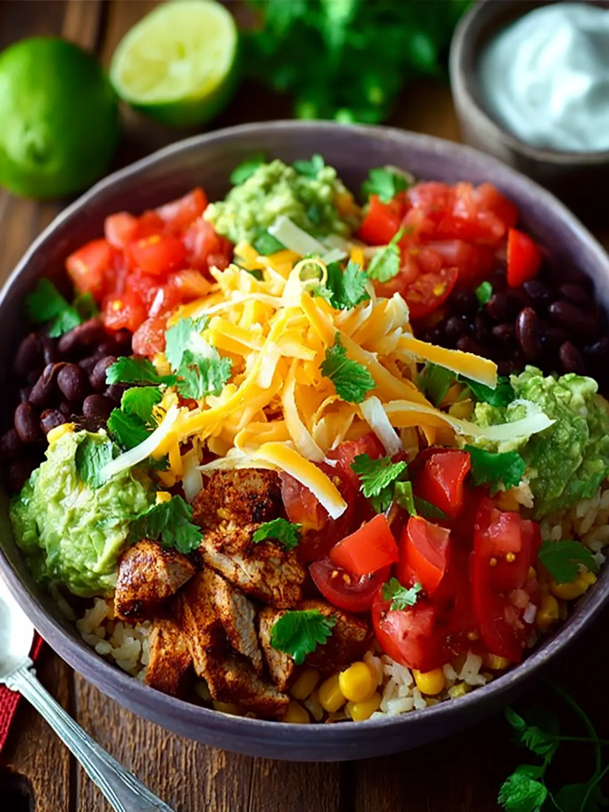 Easy Homemade Burrito Bowl First Image